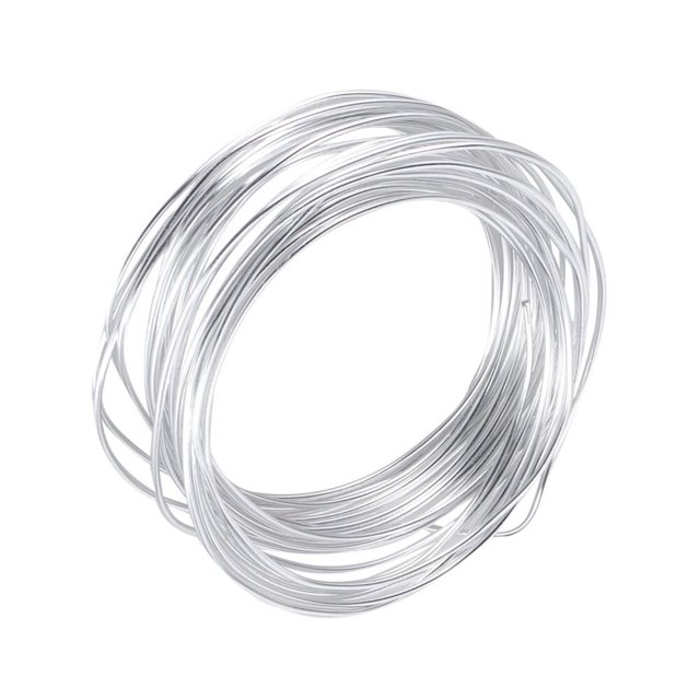 HLONK Fil Flexible Bricolage Fait Main Aluminium Fabrication de Bijoux Professionnel