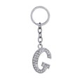 thumbnail image 1 of Up to 65% Off 26 Letters Key Ring Chain Unisex Keychain Fashion New Alphabet Keyring Gift Necklace Rings Earring Jewelry on Clearance, 1 of 1
