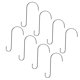 thumbnail image 4 of 8 Uds ganchos sólidos ganchos para comedero de pájaros ganchos colgantes de jardín en forma de S ganchos de extensión de plantas de Metal, 4 of 5