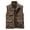 Coffee, variant on hotojiny Men's Fishing Vest Casual Full Zip Travel Cargo Vest Outdoor Hiking Work Sleeveless Jacket with Multi Pockets