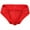 Red, variant on GHSOHS Mens Underwear Cotton Briefs Low Waist Solid Thong Comfort Seamless Breathable Boxer Underpants with Pouch M White
