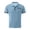 #01Dark Gray, variant on Men's Summer Ice Silk Waffle Mesh Polo Shirt Paisley Pattern Trim Breathable Lapel Short Sleeve T‑Shirt Blue 3XL