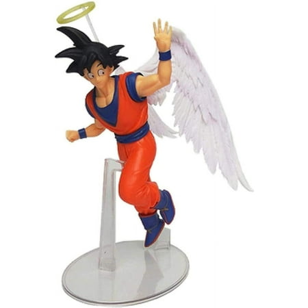 Dragon Ball Z Goku Anime Figure Angel Son Goku Figurine Goku Angel Wings "No Box"- Toy Goku W