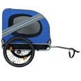 thumbnail image 5 of Large Folding Bike Trailer for Dogs – 66LB Capacity All-Terrain Pet Carrier, Durable Steel Frame, 5 of 9