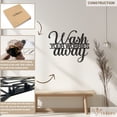 thumbnail image 5 of Violaura Inspirational Metal Wall Art - Easy to Install Hanging Perfect for Home, Living Room Decor (60.0" x 46.2"), 5 of 8