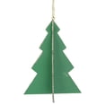 thumbnail image 2 of Northlight Assorted Colors wooden Christmas Decorative Accent Ornament, 5.25", 2 of 2