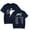 Navy Blue, variant on Milo J 2024 Tour Tshirt Merch pop graphics print Crewneck Unisex Trend Casual Short Sleeve Top