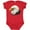 Red, variant on Inktastic Bald Eagle Boys or Girls Baby Bodysuit
