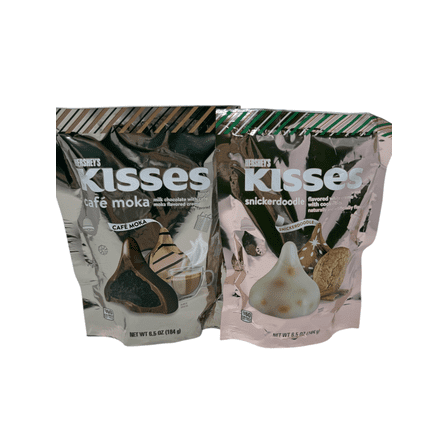Limited Edition Hershey Kisses Snickerdoodle (6.5oz) and Cafe Mocha (6.5oz)