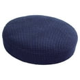 thumbnail image 4 of Round Bar Stool Cover, Soft Elastic Seat Cushion Washable Bar Stool Cushion, Bar Blue, 4 of 10