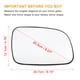 thumbnail image 3 of Coche Retrovisor Derecho Lado Calefacción Espejo Vidrio 05017075AA con Respaldo Placa, 3 of 7