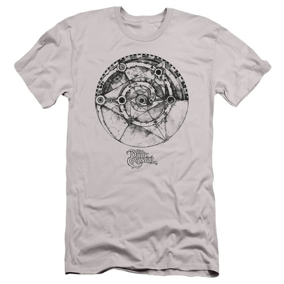 Dark Crystal/Fountain Of Destruction S/S Adult 30/1 T-Shirt Silver