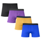 thumbnail image 1 of Belime Pack de 4 Bóxers Calzoncillo Corte Largo para Hombre Súper Cómodos, Suaves y Resistentes | Ideales para Ejercicio, Entrenamiento o Uso Diario, Varios Colores, 1 of 5