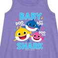 thumbnail image 2 of Baby Shark Family Doo Doo Doo - Toddler and Youth Girls A-line Dress, 2 of 5