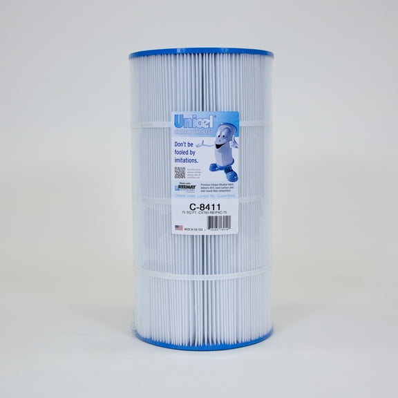 Unicel C8411 75 Square Foot 17.4 Inch Long Pool/Spa Replacement Filter Cartridge