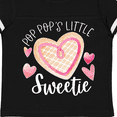 thumbnail image 4 of Inktastic Pop Pop's Little Sweetie with Pink Heart Cookie Boys or Girls Toddler T-Shirt, 4 of 5
