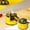 yellow, variant on Knife Sharpeners for Kitchen Knives, Mini Yellow Suction Cup Knife Sharpener, Steel Double-Sided Sharpener, Safe and Easy to Use, Perfect for Fruit and Kitchen Knives
