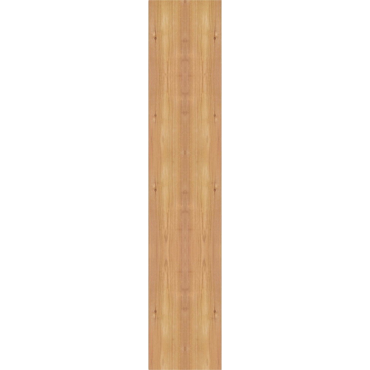 7 1/2"W x 38"D x 38"H Traditional Smooth Arts and Crafts Outlooker, Western Red Cedar