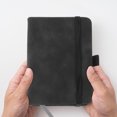 thumbnail image 1 of HAMPPLIES 2Pcs Pocket Notebook Imitation Black Small Notepad Users Back to School, 1 of 7