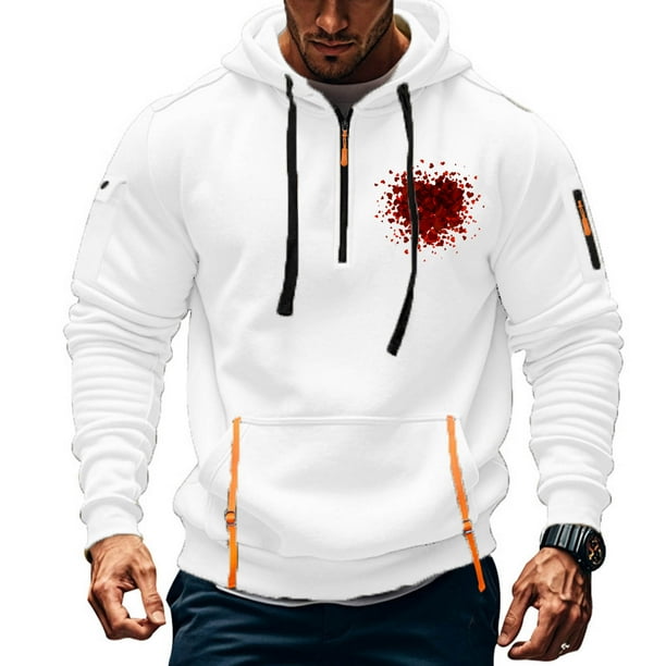 Sudadera con capucha para hombre, jersey estampado, sudadera deportiva de manga larga, blusa para hombre, blusa de poliéster