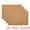 Brown, variant on Unique Bargains 4pcs Washable Kitchen Table Mat White 15.7"x11.8"