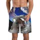 thumbnail image 1 of Balery Astronaut in Outer Space Traje de Baño Estilo Hawaiano para Hombre, Shorts de Secado Rápido con Bolsillos-3X-Large, 1 of 6
