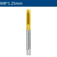 thumbnail image 1 of MYG HSS Titanium Coating Screw Tap Drill Bit M2- Metric Straight Flute Thread Tap, 1 of 8