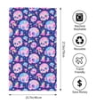 thumbnail image 2 of KLL colorful Skull mushroom rainbow Ultra Absorbent & Soft Hand Towels for Bath, Hand, Face, Gym and Spa-27.5x16in, 2 of 7