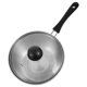 thumbnail image 3 of Olla de acero inoxidable WSTEER para leche, sopa, cacerola de una sola manija con tapa, 3 of 6