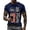 j-Navy106, variant on Men T-Shirts Casual Independence Day 250 Years U.S.A. Graphic Short Sleeve Crew Neck T Shirt Male Patriotic Classic Fit Knitted Tee Tops Comfortable Breathable Soft Tops,Black,XXXL