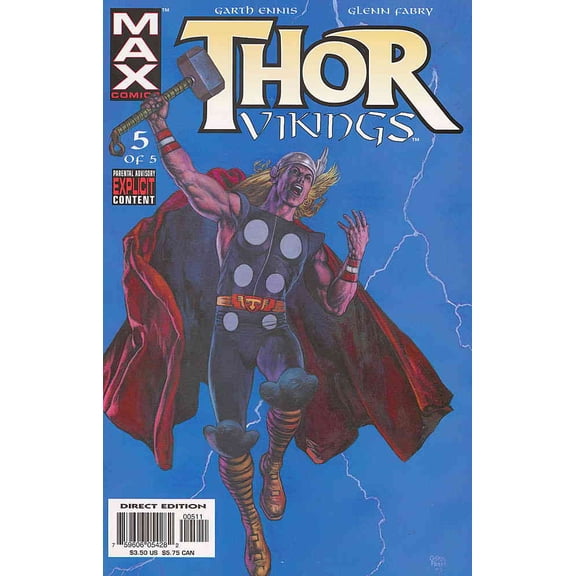 Thor: Vikings #5 VF ; Marvel Comic Book