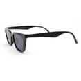 thumbnail image 3 of Womens Retro Vintage Style Horn Rim Cat Eye Hipster Sunglasses All Black, 3 of 4