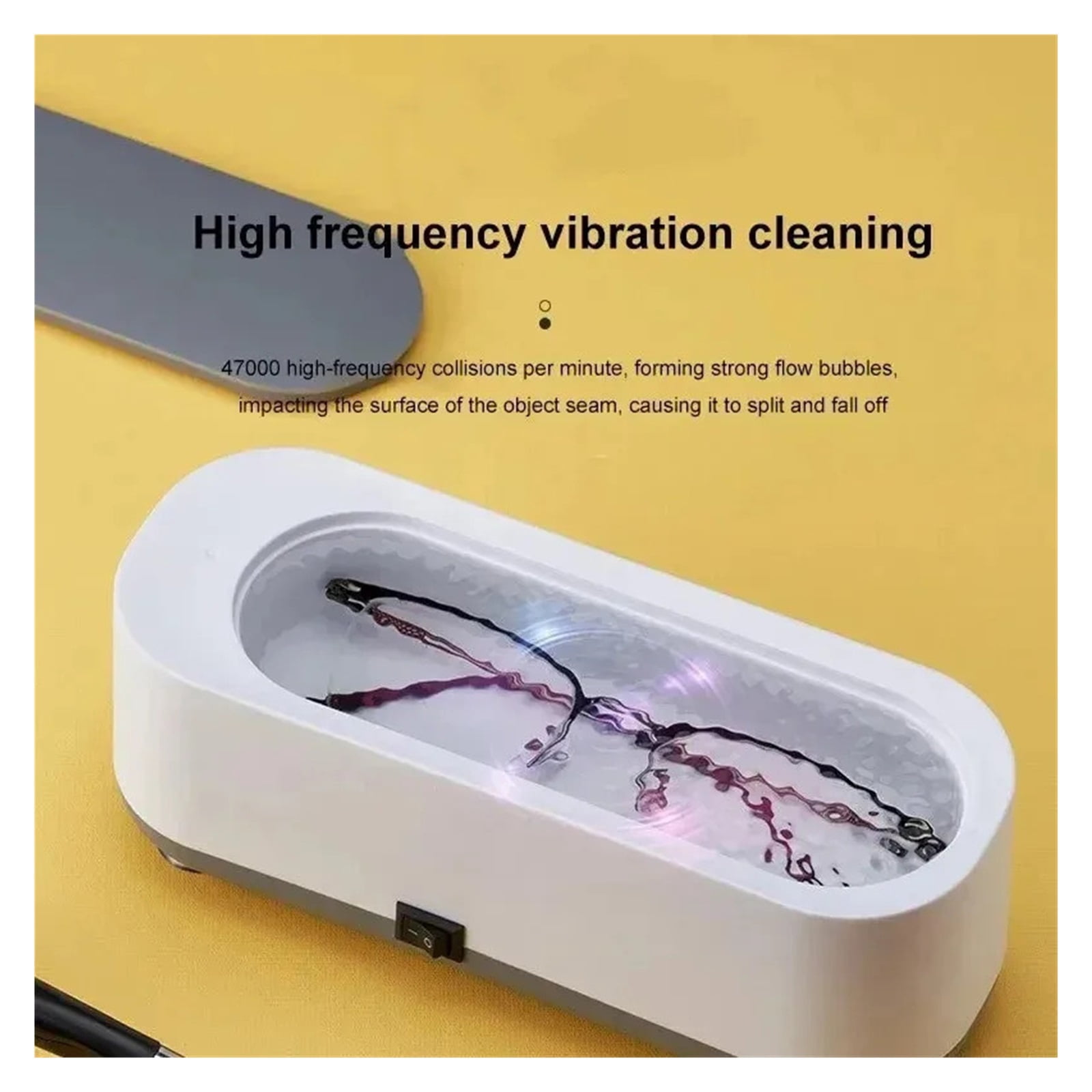 Vibration Cleanser Wash Cleaner Jewelry Glasses Cleaner Watch Cleaning Makeup Brush Cleaning Tool