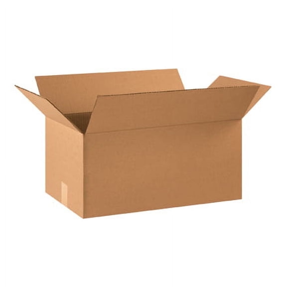 SSBM 22" x 12" x 8" ECT-32 Kraft Corrugated Shipping Boxes 25/Case