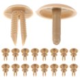thumbnail image 4 of MOVTOTOP 30pcs Bumper Retainer Clips Car Plastic Rivets Fasteners Push Retainer Kit Auto Push Pin Rivets Door Trim Panel Clips Beige Color, 4 of 8