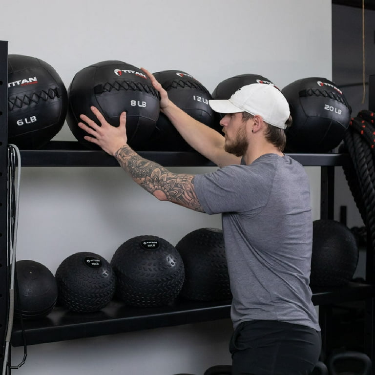 Titan Fitness LB 14 LB Set Soft Shell Medicine Wall Balls with