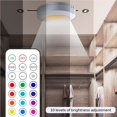 thumbnail image 4 of De Luz Led Debajo Del Gabinete Luz De Armario Alimentada Por Batería Luz De Noche Rgb Ampliamente Utilizada Con Control Remoto Para Cocina Sala De Estar Dormitorio 3 Piezas Scienceny HA013200-00, 4 of 7