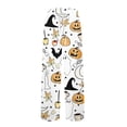 thumbnail image 4 of Satingcolo Halloween Mens Pajama Pants Sleepwear Lightweight Soft Pjs Bottoms Sleep Lounge Long Pant with Drawstring Pockets, 4 of 5
