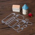 thumbnail image 4 of Diy Metal Embossing Cutting Die 10 Piece Set Cutting Die Carbon Steel silver, 4 of 10