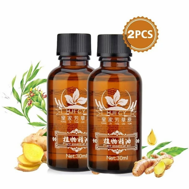 2 Pcs 100 Pure Plant Therapy Lymphatic Drainage Ginger Oil High Quality