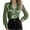 Green, variant on Lenpel Satin Silk Blouses for Women Mesh Long Sleeve Collared Button down Shirts Business Casual Tops Dressy Work Tops(Green,X-Large)