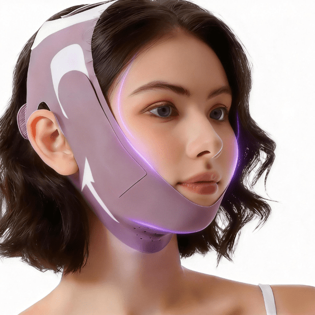 5-in-1 Face & Neck Firming Strap – Lift, Tighten, Reduce Double Chin, Sleep Comfortably, Reusable & Invisible Under Masks
