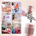 thumbnail image 6 of Airbrush Kit with Compressor, 48PSI High Pressure Air Brush Kit with 0.3/0.5mm Noz G4179, 6 of 6