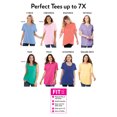 thumbnail image 4 of Woman Within Plus Size Perfect Short-Sleeve V-Neck Tee (Petite Available), 4 of 6