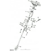 AM135148 STEERING COLUMN fits JOHN DEERE (New OEM)