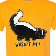 thumbnail image 4 of Inktastic Animals Cute Skunk Wasn't Me T-Shirt, 4 of 5