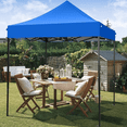 thumbnail image 5 of HOTEEL 6.5x6.5 FT Pop up Canopy, Waterproof Commercial Canopy Tent,Outdoor Garden Gazebo, with Carry Bag,Blue, 5 of 10