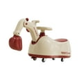 thumbnail image 2 of BELOVING Children Twist Car Activities Music Sounds Develops Motor Skills Ride on Toy yellow, 2 of 10