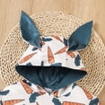 thumbnail image 4 of UACY Newborn Baby Boy Easter Outfit Hoodie Bunny Ears Sweatshirt Romper Cute Pocket Long Sleeve Jumpsuit, 4 of 8