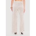 thumbnail image 4 of Women's Plisse Striped Wide Leg Pants, 4 of 4